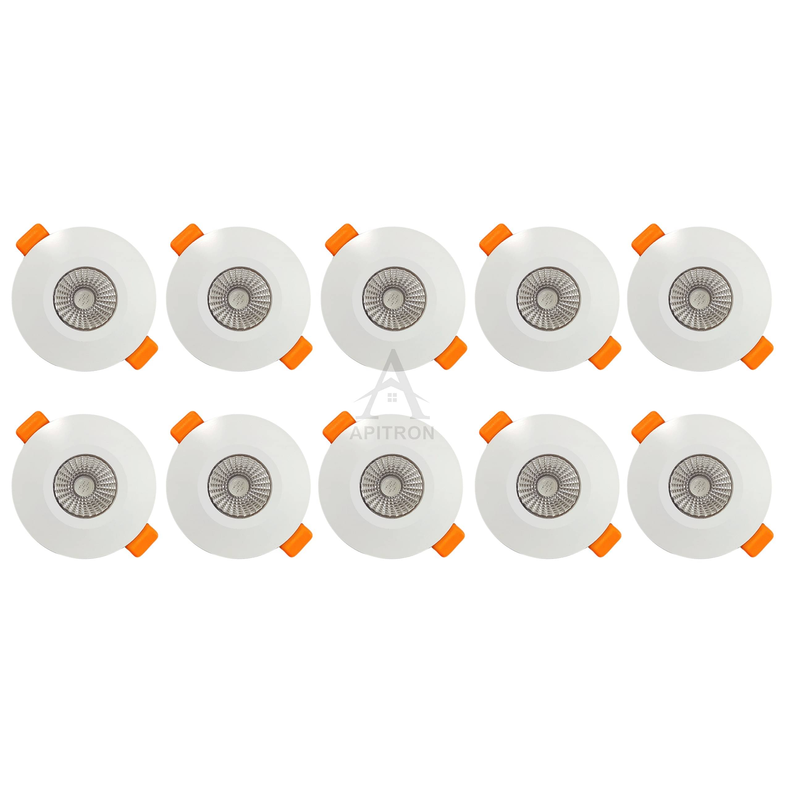 3W LED COB/Focus/Spot Downlight (Pack of 10)