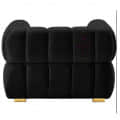 Luxury and Stylish Single Seater Sofa - rear_view