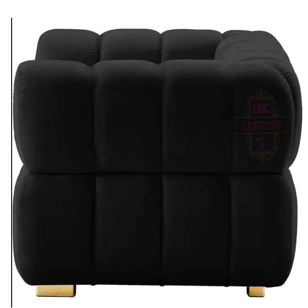 Luxury and Stylish Single Seater Sofa - left_view