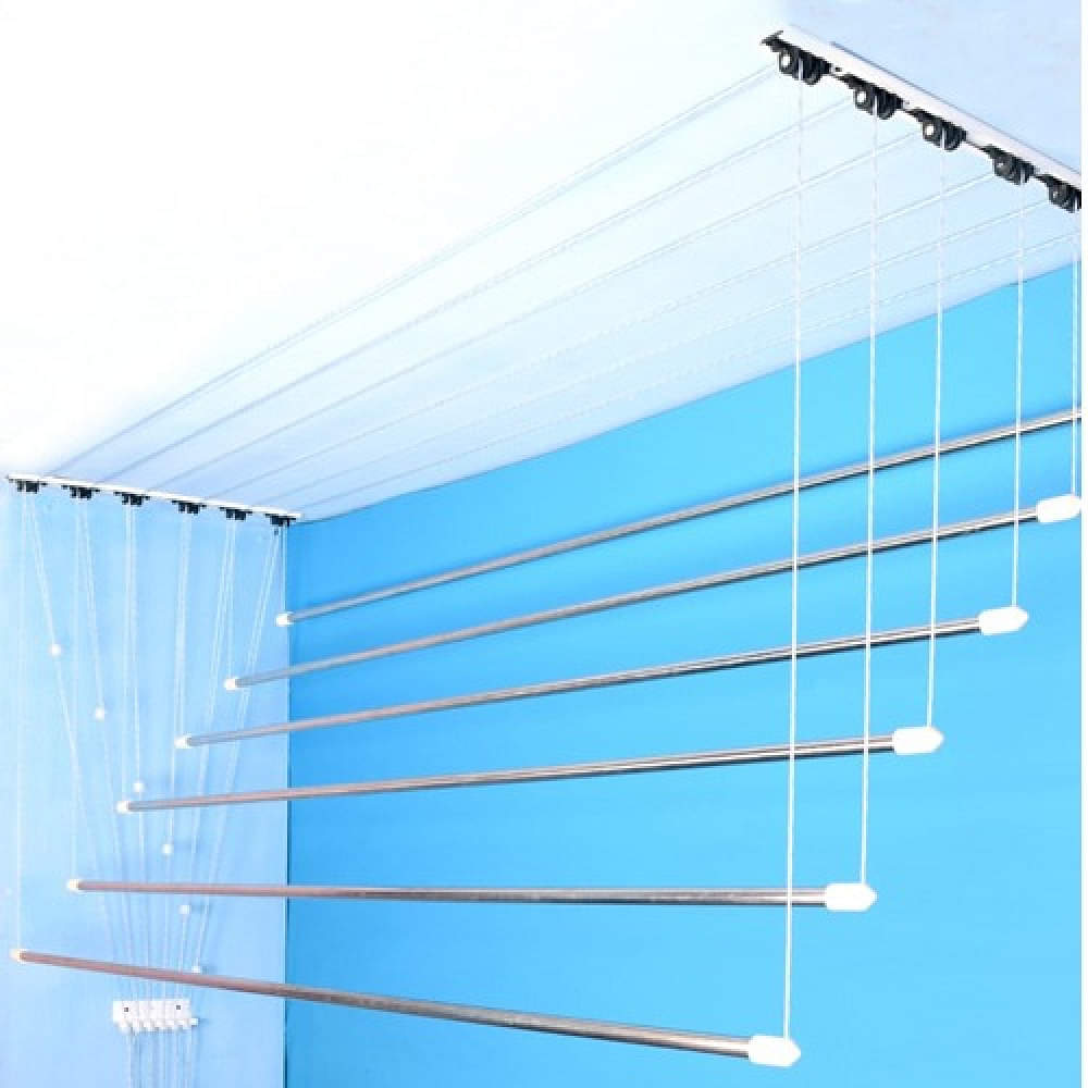 Dry Cloth Ceiling Hanging System 3 ROD 84" - photo