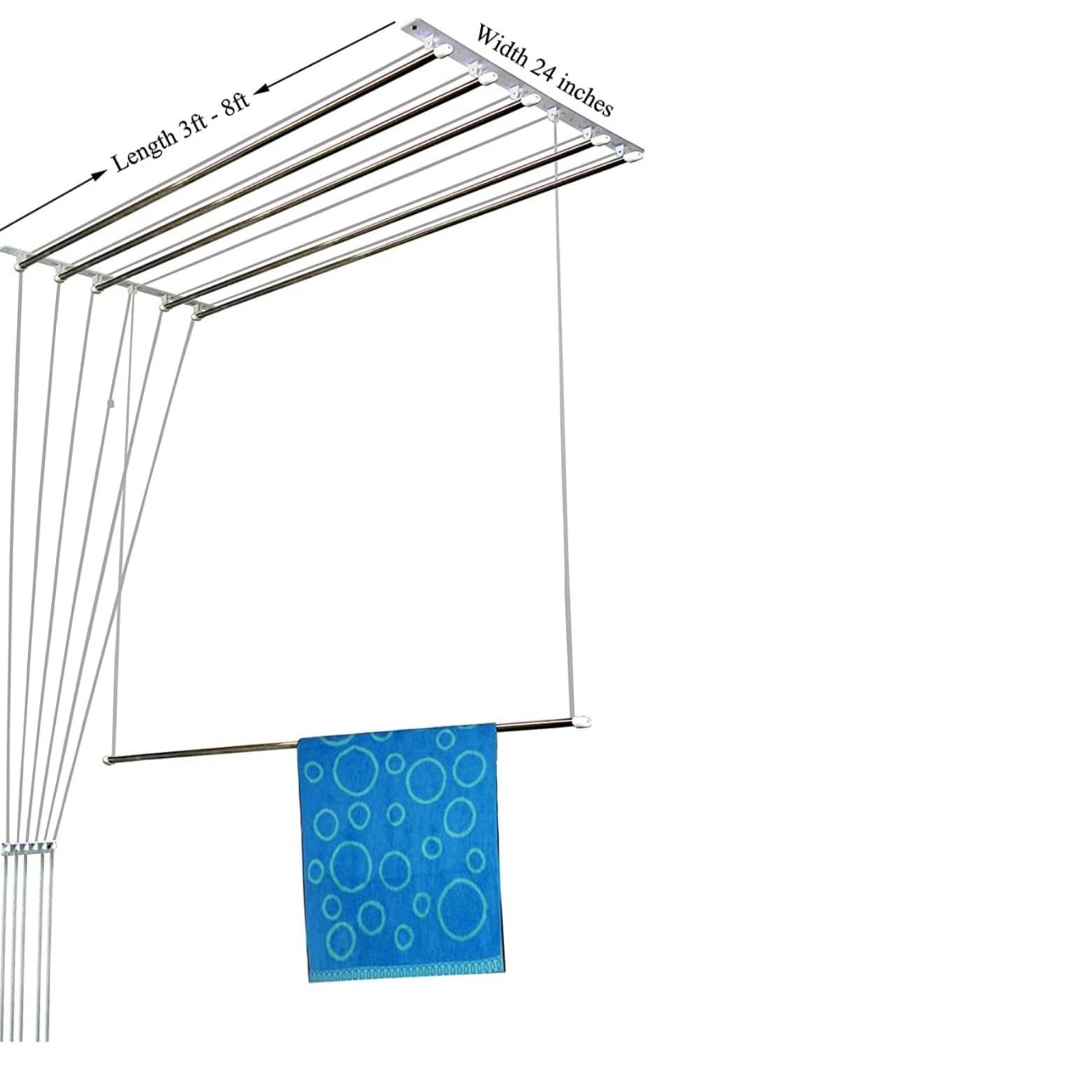 Dry Cloth Ceiling Hanging System 3 ROD 96"