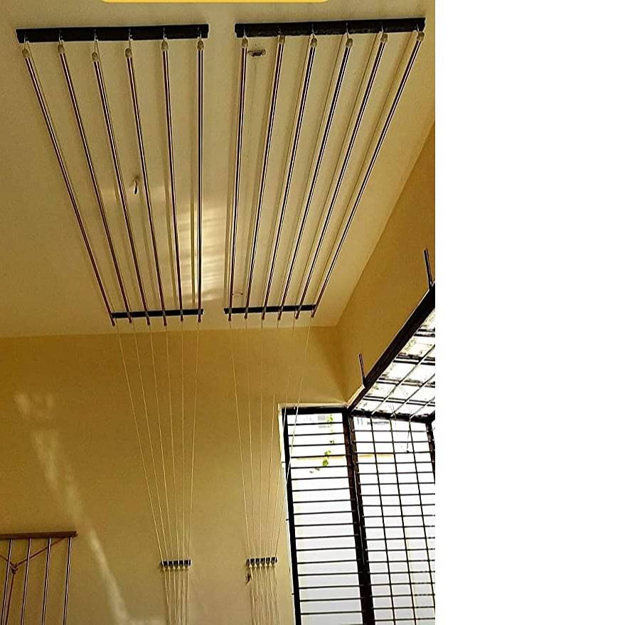 Dry Cloth Ceiling Hanging System 4 Rod 60"
