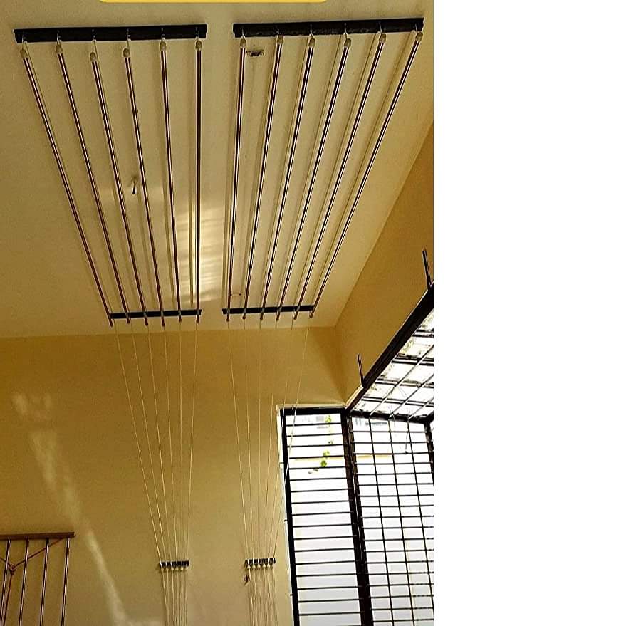 Cloth drying ceiling discount hanger