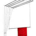 Dry Cloth Ceiling Hanging System 6 Rod 84" - photo