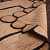 3X5 Feet Natural Jute Scalloped Rug Bedside Rectangle Rug - left_view