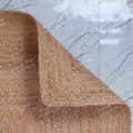 3x5 Feet Indian Handwoven Square Jute Rug - left_view
