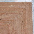 3x5 Feet Indian Handwoven Square Jute Rug - right_view