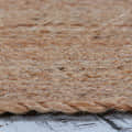 3x5 Feet Indian Handwoven Square Jute Rug - bottom_view
