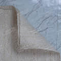 3x5 Feet Hand Braided Square Jute Rug Area Square Rug - rear_view