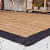 3x5 Feet Natural Jute Rug With Black Border Area Rug - top_view