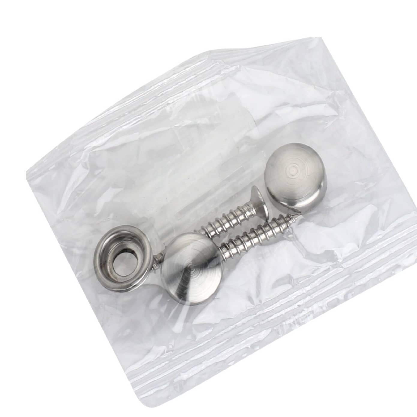 Wall Mounted Single Broom Holder (Pack of 3, BLACK,SILVER)