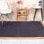 3x5 Feet Flore Area Jute Rug Blue with Natural Border - right_view