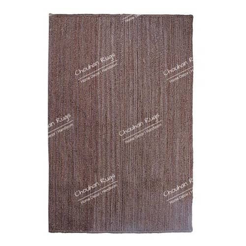 3x5 Brown Color Jute Rug for Home and Living Decor