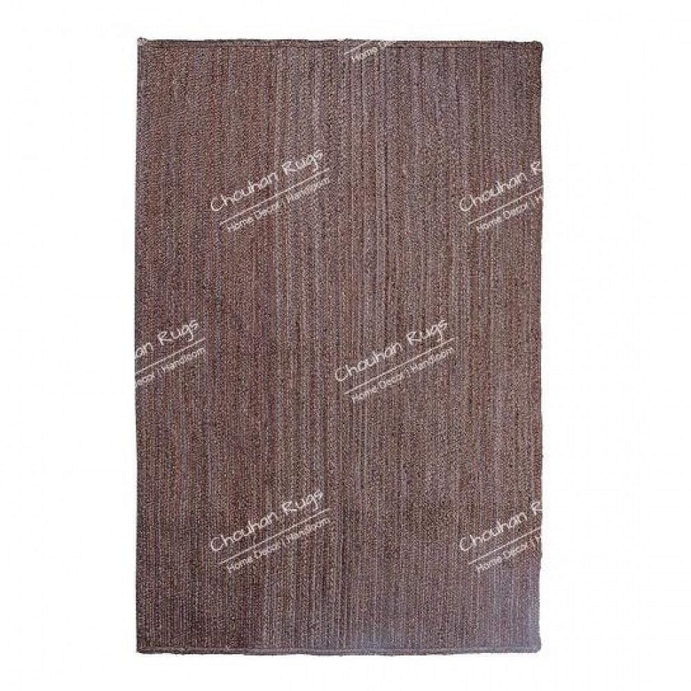 3x5 Brown Color Jute Rug for Home and Living Decor - photo
