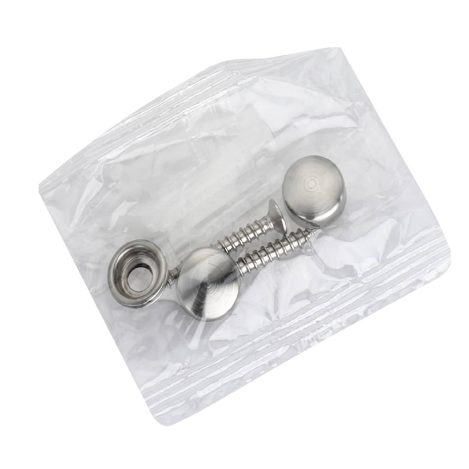 Wall Mounted Single Broom Holder  (Silver-Black OF 3 PCS)