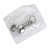 Wall Mounted Single Magic Mop  (Silver-Black OF 6 pcs) - top_view