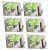 Wall Mounted Single Magic Mop  (Silver-Green of 6 Pcs) - photo