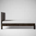 Huron Pure Sheesham Wooden Queen Size Bed - top_view