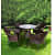 Garden Furniture (4+1 Set) (Brown) - photo