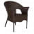 Garden Furniture (4+1 Set) (Brown) - top_view