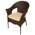 Outdoor/Indoor Wicker Chair - rear_view