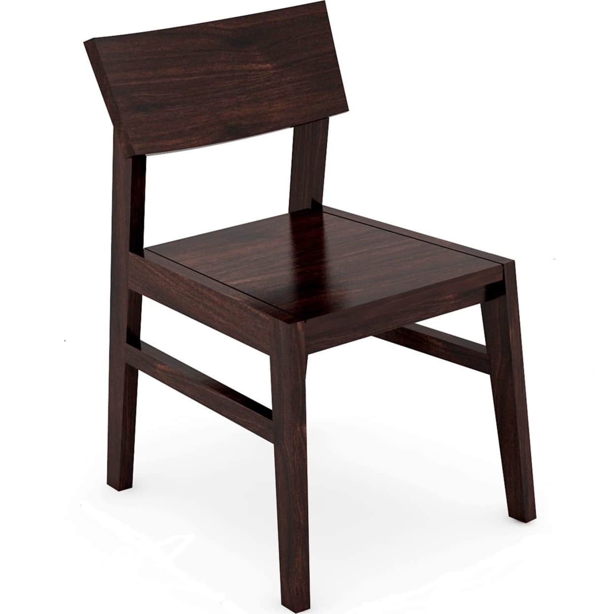 Pure Sheesham Wooden Dining Table Set - rear_view