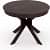 Pure Sheesham Wooden Dining Table Set - bottom_view