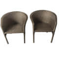 Garden Chair Set 4+1 (Golden Color) - front_view