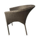 Garden Chair Set 4+1 (Golden Color) - top_view