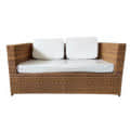 4 Seater Wicker Sofa Set With Table - rear_view
