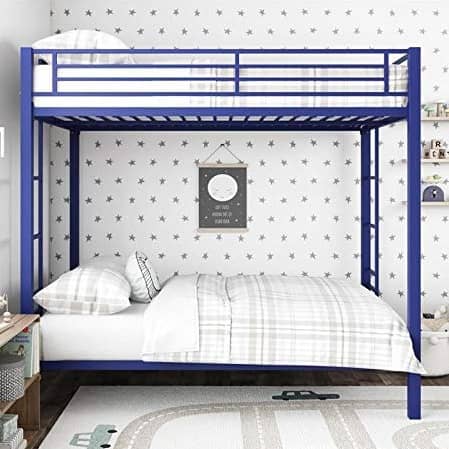 Crater Metal Bunk Bed (Blue)