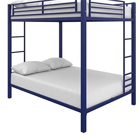 Crater Metal Bunk Bed (Blue)