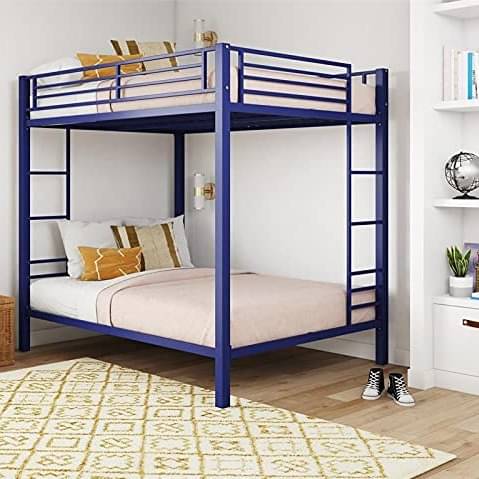 Crater Metal Bunk Bed (Blue)
