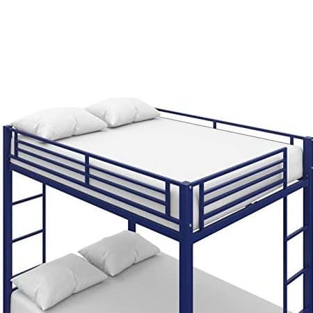 Crater Metal Bunk Bed (Blue) - left_view