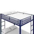 Crater Metal Bunk Bed (Blue) - left_view