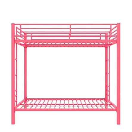 Crater Metal Bunk Bed (Pink) - right_view