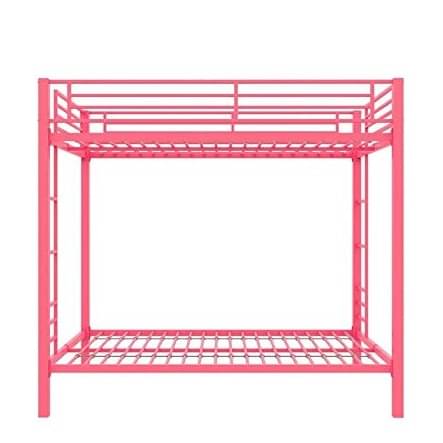 Crater Metal Bunk Bed (Pink)