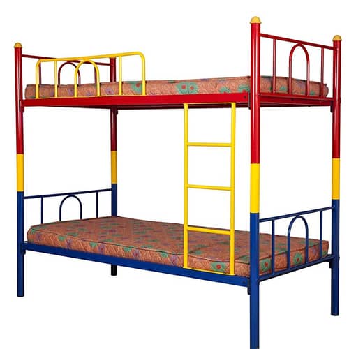 Crater Metal Bunk Bed In Multicolor