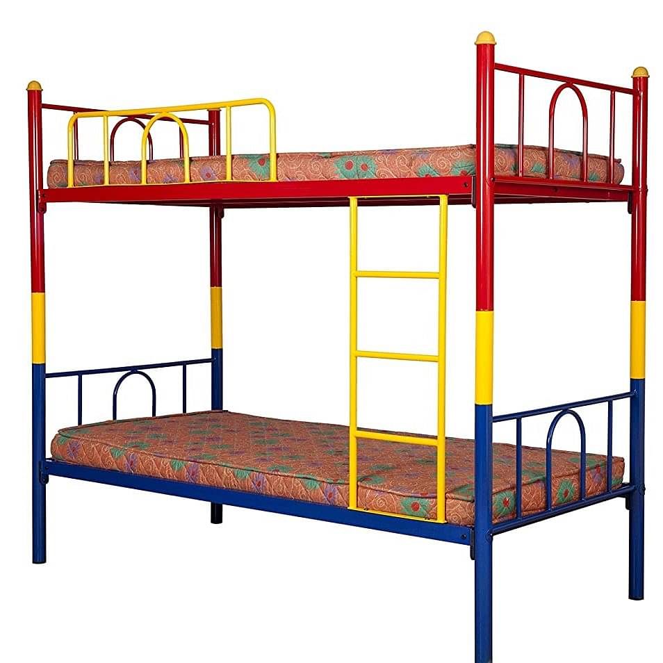 Crater Metal Bunk Bed In Multicolor