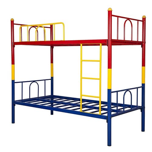 Crater Metal Bunk Bed In Multicolor