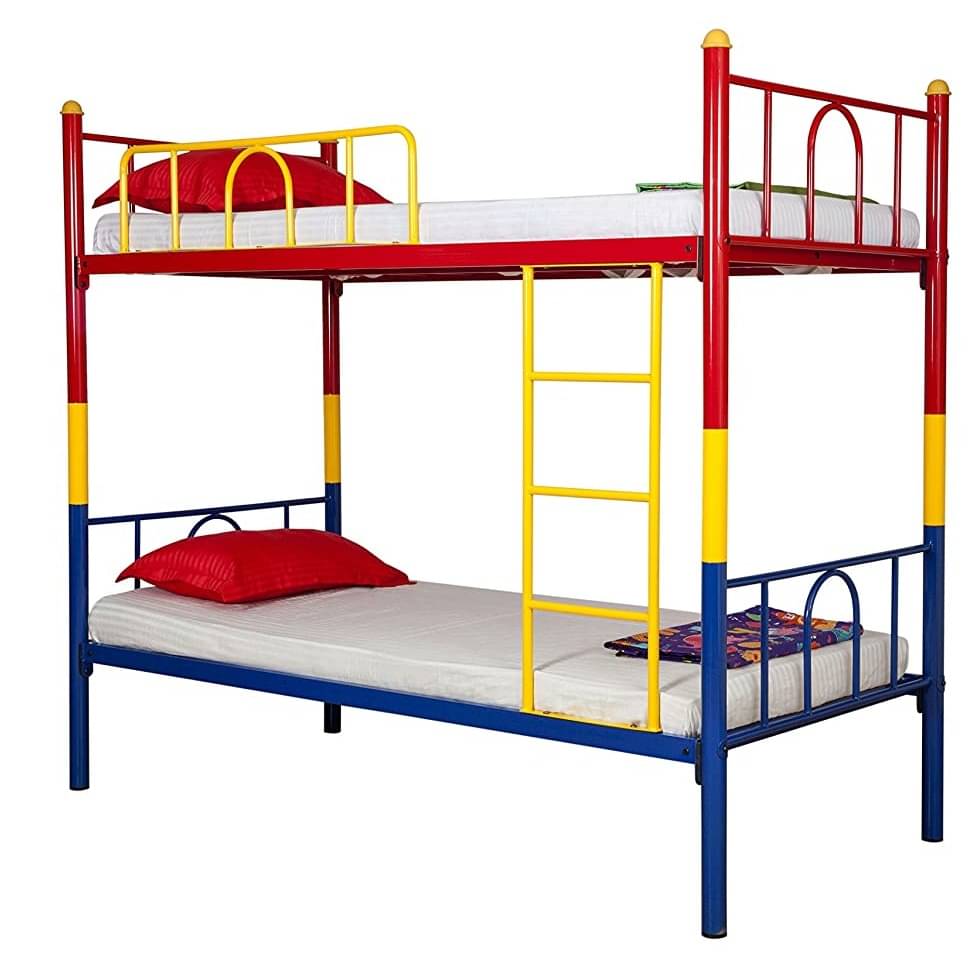 Crater Metal Bunk Bed In Multicolor