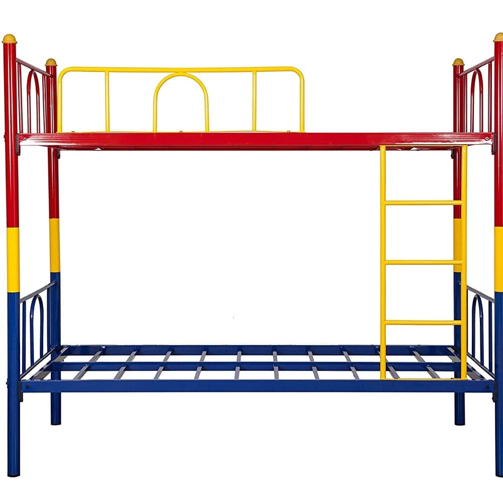 Crater Metal Bunk Bed In Multicolor - rear_view