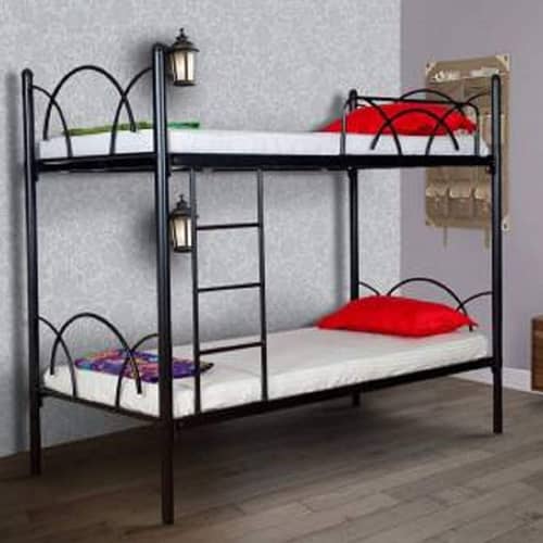 2 Tier Metal Bunk Bed