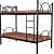 2 Tier Metal Bunk Bed - top_view