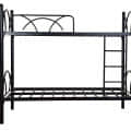 2 Tier Metal Bunk Bed - rear_view