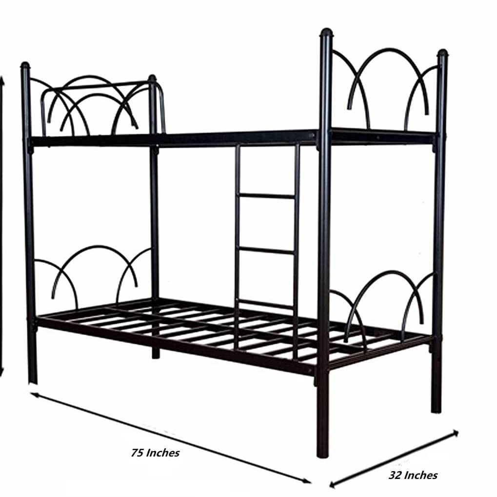 2 Tier Metal Bunk Bed