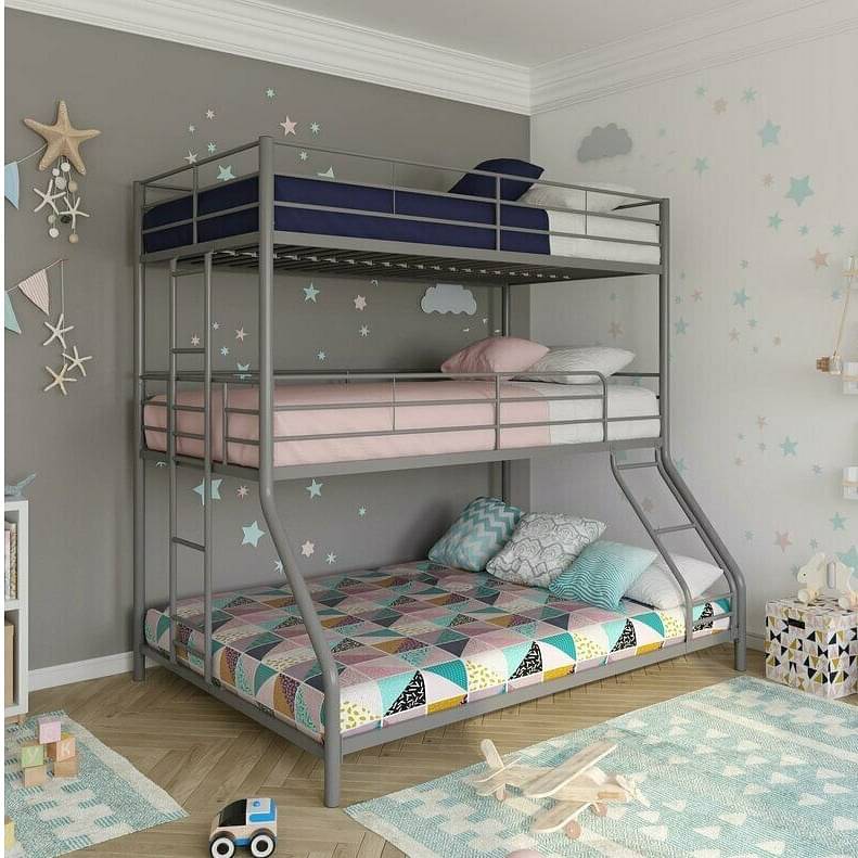 Silver Triyo Bunk Bed