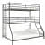 Silver Triyo Bunk Bed - rear_view