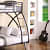 Classic X Shape Design Bunk Bed - front_view