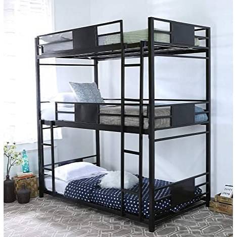 Blakiyo3 Tier Bunk Bed (Black)